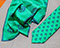 Custom designed tie and pocket tie by Barnard-Maine