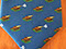 Custom logo tie by Barnard-Maine